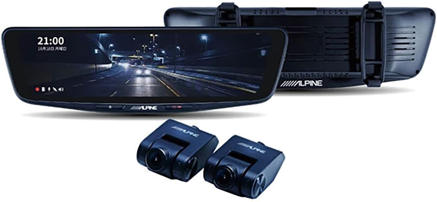 10型ドラレコ搭載デジタルミラー（バンド型） DVR-DM1000B-IC