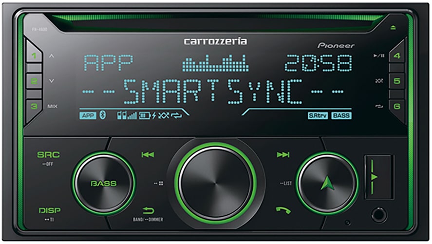 2DINCDオーディオ FH-4600