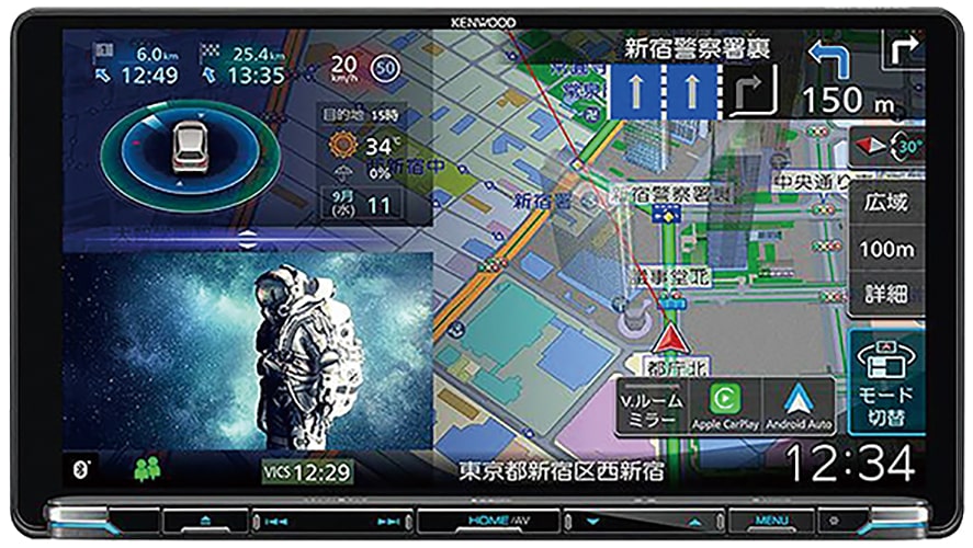 彩速高画質9型ナビ M911HDL
