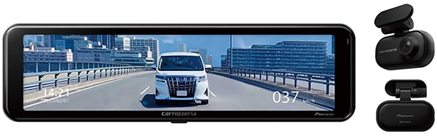 11型ドラレコ搭載デジタルミラー（バンド型）VREC-MS700D